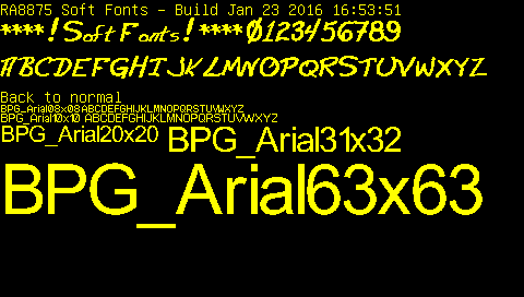 Soft Font